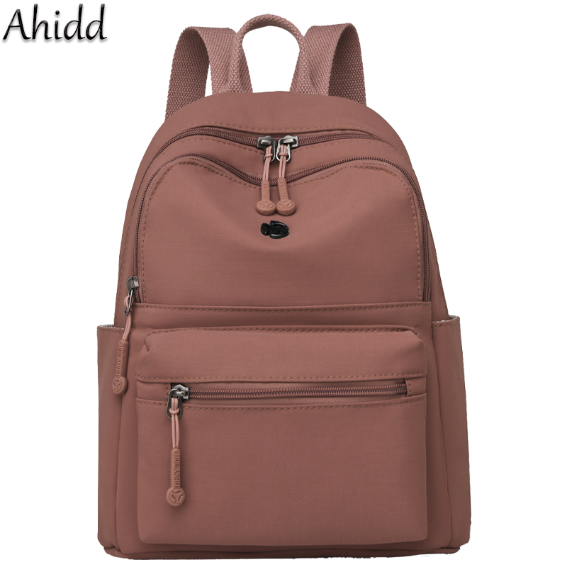Canvas Backpack Casual - Ransel Multi Saku Kasual untuk Wanita