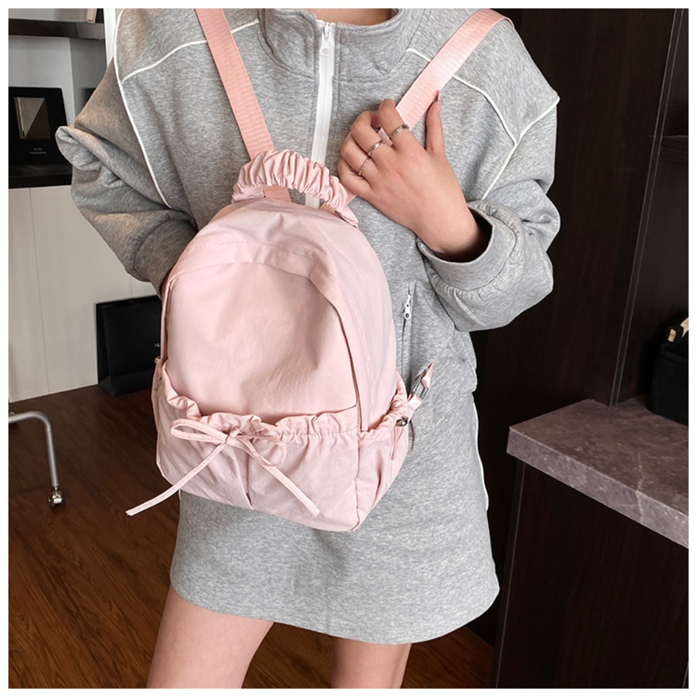 Tas Ransel Wanita Gaya Jepang, - Canvas Backpack Casual ulasan dan harga