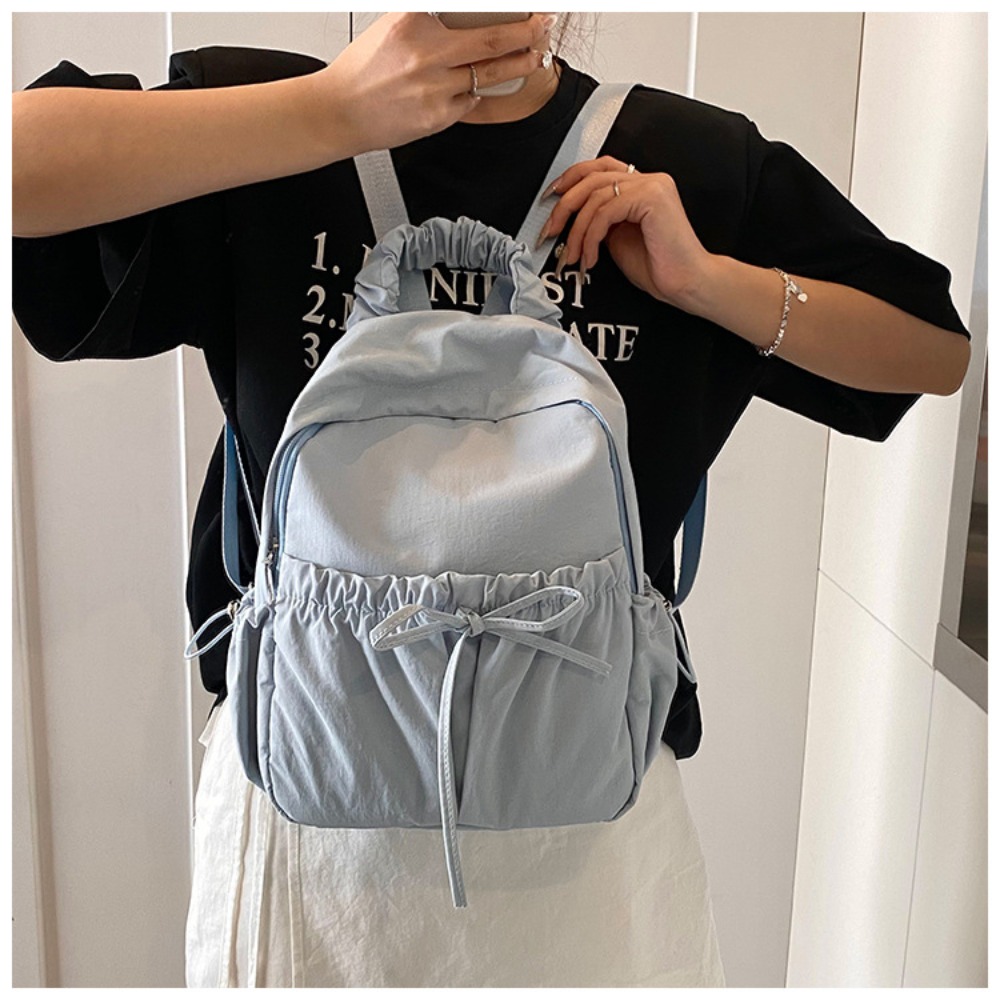 Tas Ransel Wanita Gaya Jepang, - Canvas Backpack Casual ulasan dan harga