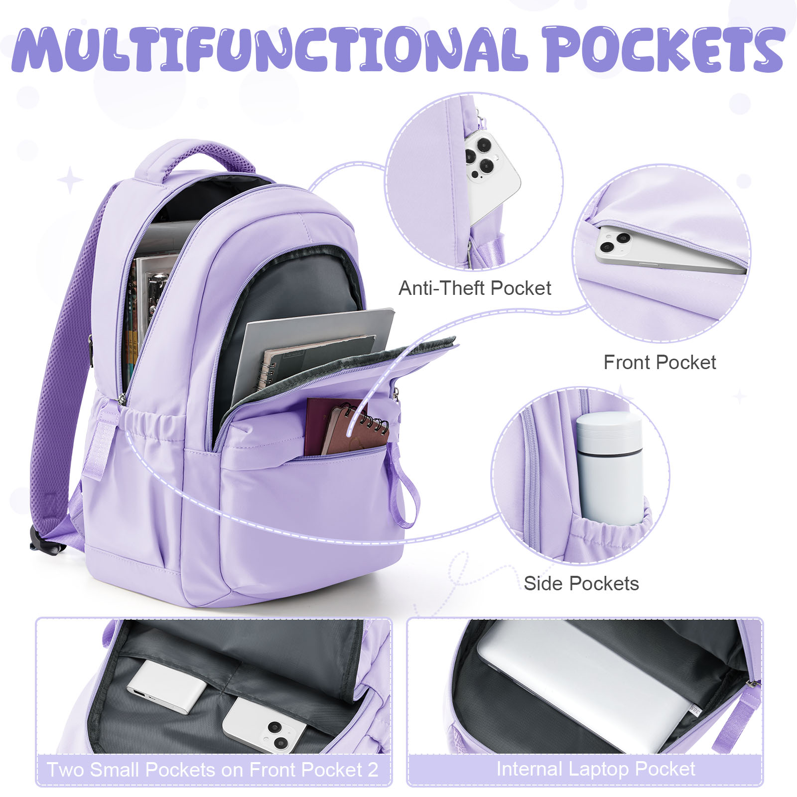 Tas Ransel Sekolah Remaja, Tas - Canvas Backpack Casual ulasan dan harga