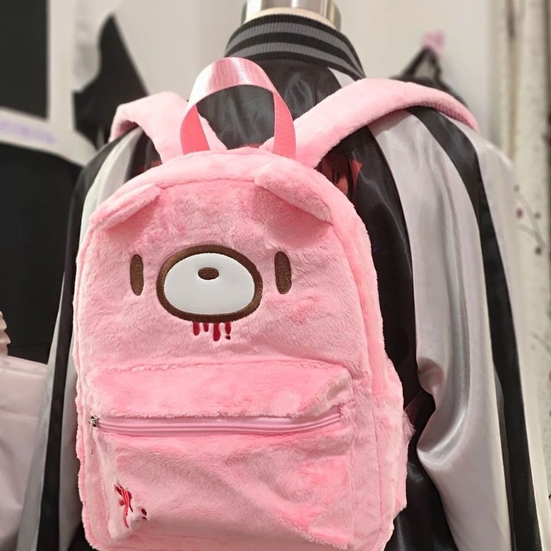 Ransel Lucu Gloomy Bear Pink K - Fashion Backpack Women ulasan dan harga