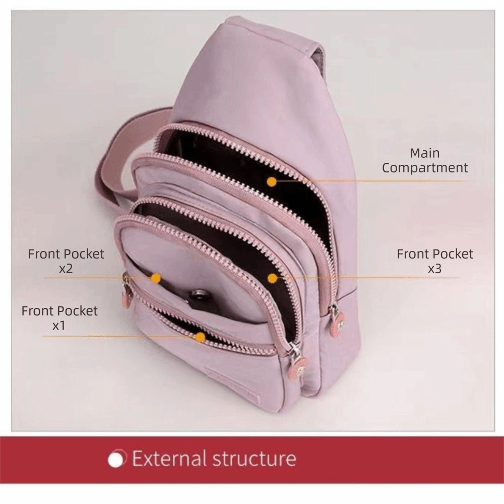 Tas Dada Wanita Bahan Nylon An - Sling Backpack Shoulder ulasan dan harga