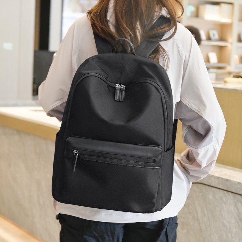 Ransel Kasual Hitam Berkapasit - Canvas Backpack Casual ulasan dan harga