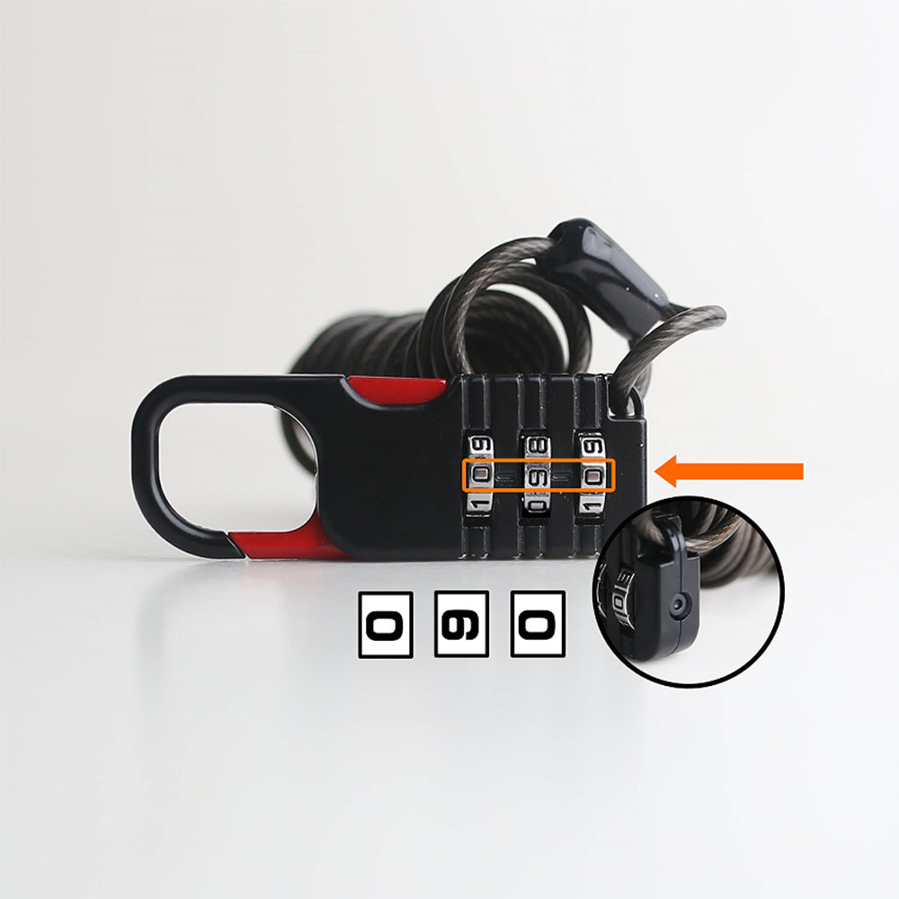 Gembok Kombinasi 3 Digit denga - Travel Backpack Anti Theft ulasan dan harga